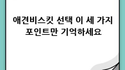 댕댕이 간식 득템! 🐶 최애 애견비스킷 솔직 후기 & 꿀팁 대방출